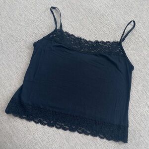 Felina Lace Trim Cami Top